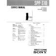 SONY SPPS10 Service Manual