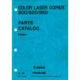 CANON CLC900 Parts Catalog