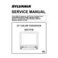 SYLVANIA SSC727B Service Manual