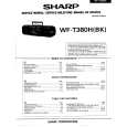 SHARP WFT380HBK Service Manual