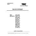 TEC 3719VT Service Manual