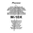 PIONEER M-10X/MY6 Owners Manual