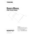 TOSHIBA 50XP27 Owners Manual