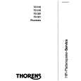 THORENS TD318 Service Manual