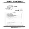 SHARP SF1014 Manual de Servicio