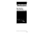 TECHNICS RS-D200 Owners Manual