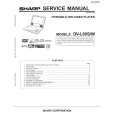 SHARP DVL80W Service Manual