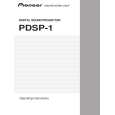 PIONEER PDSP-1/KU Manual de Usuario
