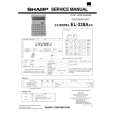 SHARP EL-338A Service Manual