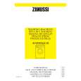 ZANUSSI ADV86 Owners Manual