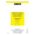 ZANUSSI ADV86 Owners Manual ZANUSSI ADV86 Owners Manual