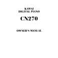 KAWAI CN270 Owners Manual