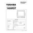 TOSHIBA 1400RST Service Manual