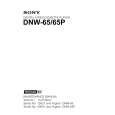 SONY DNW-65P Service Manual