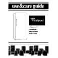 WHIRLPOOL EV190EXPW0 Owners Manual