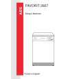 AEG FAVORIT2807 Owners Manual
