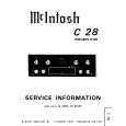 MCINTOSH C28 Service Manual