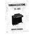 YAMAHA B-405 Manual de Servicio