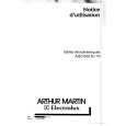 ARTHUR MARTIN ELECTROLUX AHO630W Owners Manual