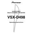 PIONEER VSX-D498/KUXJI Owners Manual