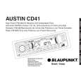 BLAUPUNKT AUSTIN CD41 Instrukcja Obsługi