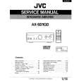 JVC AXSD1GD Instrukcja Serwisowa