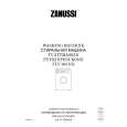 ZANUSSI FLV504NN Owners Manual