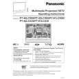 PANASONIC PT61LCX65 Owners Manual