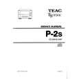 TEAC P2S Service Manual