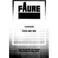 FAURE CCG402W2 Owners Manual