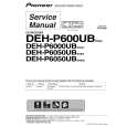 PIONEER DEH-P6000UB/XN/UC Manual de Servicio