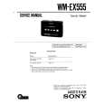 SONY WM-EX555 Instrukcja Serwisowa