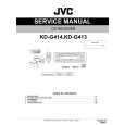 JVC KD-G414 Service Manual