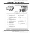 SHARP PG-MB66X Parts Catalog