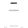 ZANUSSI ZFT162 Owners Manual