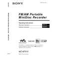 SONY MZNF610 Owners Manual