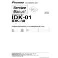 PIONEER IDK-80/XCN/WL5 Service Manual