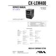 AIWA CX-LEM400 Manual de Servicio