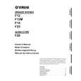 YAMAHA F12 Owners Manual