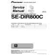 PIONEER SE-DIR800C/NXCN1CN Manual de Servicio