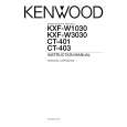 KENWOOD CT-401 Instrukcja Obsługi