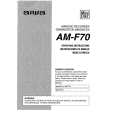 AIWA AMF70 Owners Manual