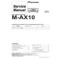 PIONEER M-AX10 Service Manual