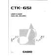 CASIO CTK651 Instrukcja Obsługi