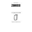 ZANUSSI TLADV800 Owners Manual