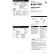 SONY EXCD-1RF Owners Manual SONY EXCD-1RF Owners Manual