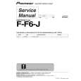 PIONEER F-F6-J/WYXCN5 Instrukcja Serwisowa