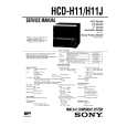 SONY HCDH11/H11J Instrukcja Serwisowa