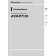 PIONEER AXM-P7050/ES Owners Manual