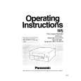 PANASONIC AG6124E Owners Manual
